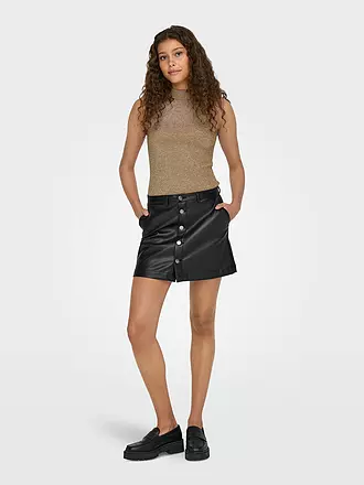 ONLY | Mini-jupe aspect cuir ONLAMAZING | schwarz